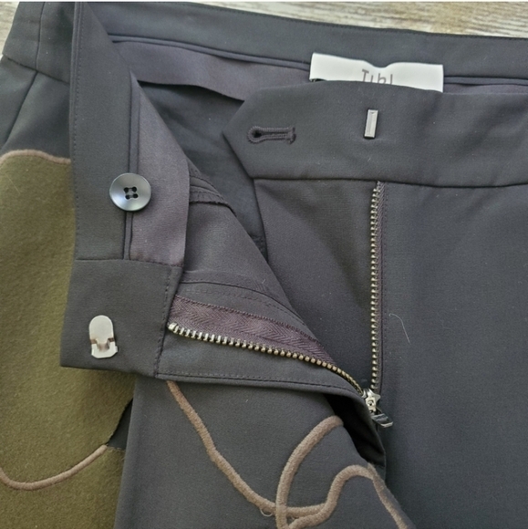 Tibi "Valia" Cutout Felt Panel Trousers - Picture 9 of 16